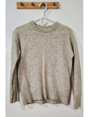 Babaton Oatmeal Crewneck Sweater